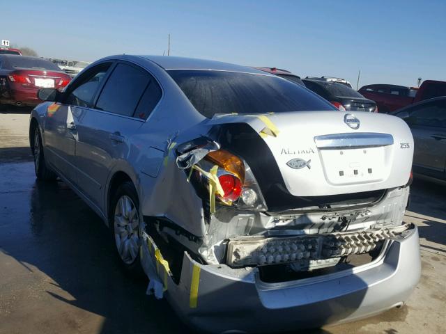 1N4AL2AP6CC209660 - 2012 NISSAN ALTIMA BAS SILVER photo 3