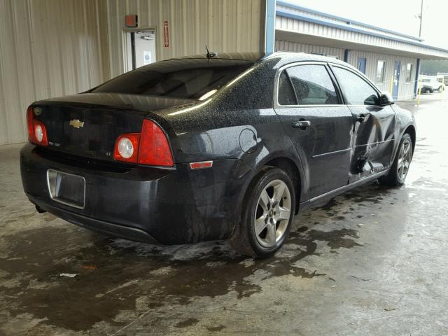 1G1ZH57B784267766 - 2008 CHEVROLET MALIBU 1LT BLACK photo 4