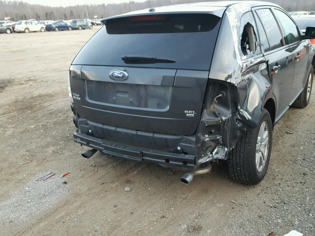 2FMDK48C17BB02493 - 2007 FORD EDGE SEL GRAY photo 9