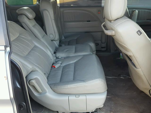 5FNRL38616B018560 - 2006 HONDA ODYSSEY EX BLUE photo 6