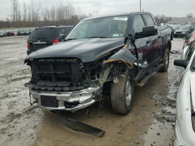 1C6RR7LT7GS247260 - 2016 RAM 1500 SLT შავი ფოტო 2