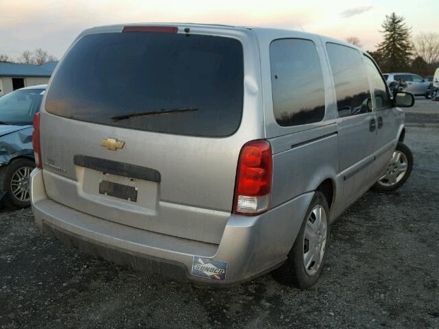 1GNDV23L26D117608 - 2006 CHEVROLET UPLANDER L SILVER photo 4