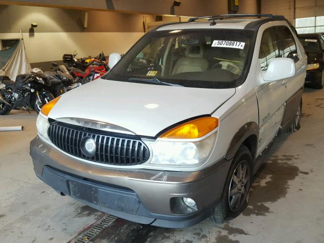 3G5DA03E33S558418 - 2003 BUICK RENDEZVOUS WHITE photo 2