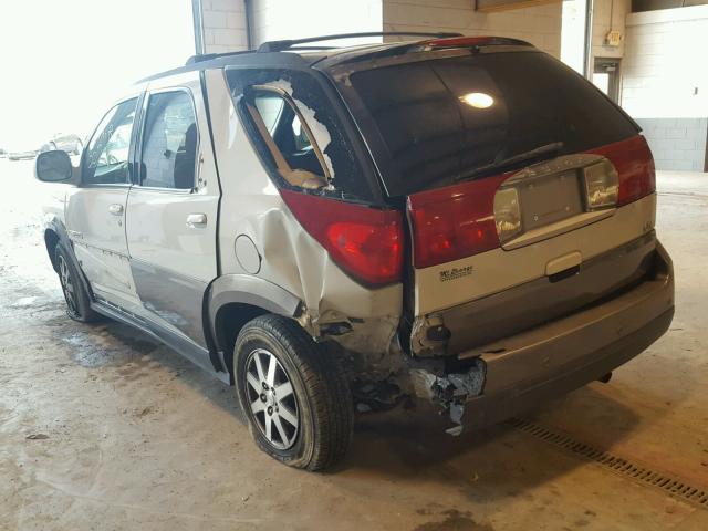 3G5DA03E33S558418 - 2003 BUICK RENDEZVOUS WHITE photo 3