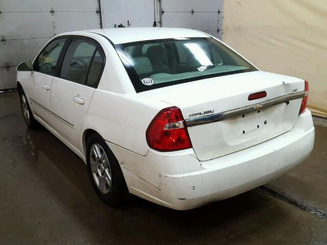 1G1ZT51F86F289741 - 2006 CHEVROLET MALIBU LT WHITE photo 3