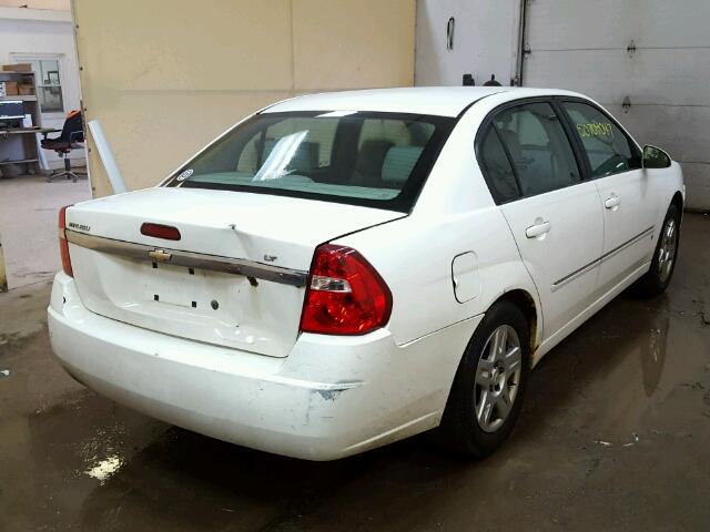 1G1ZT51F86F289741 - 2006 CHEVROLET MALIBU LT WHITE photo 4