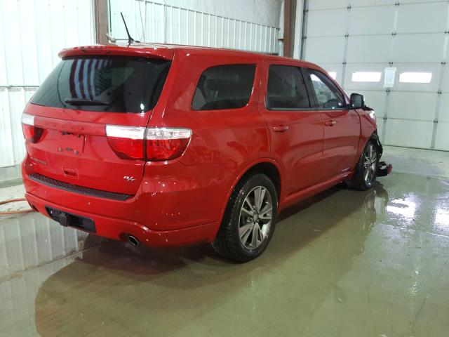 1C4SDJCT3DC528967 - 2013 DODGE DURANGO R/ RED photo 4