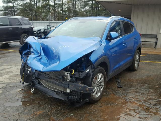 KM8J33A43GU101157 - 2016 HYUNDAI TUCSON LIM BLUE photo 2