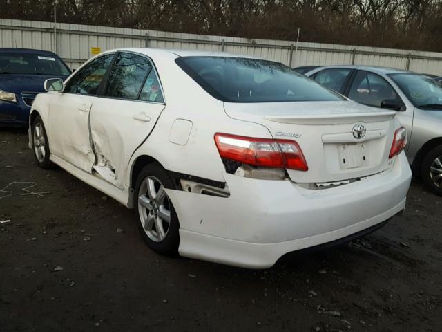 4T1BE46K49U865923 - 2009 TOYOTA CAMRY BASE WHITE photo 3