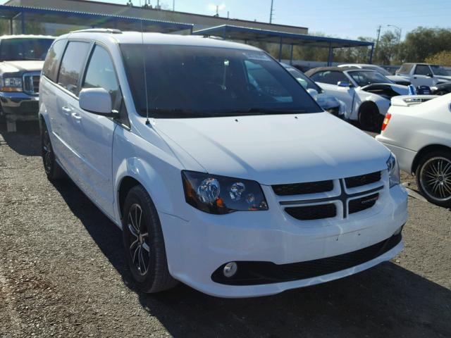 2C4RDGEG1HR673388 - 2017 DODGE GRAND CARA WHITE photo 1