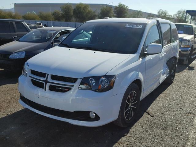 2C4RDGEG1HR673388 - 2017 DODGE GRAND CARA WHITE photo 2