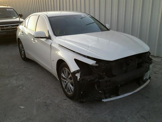 JN1BV7AP2FM340771 - 2015 INFINITI Q50 BASE Blanco foto 1