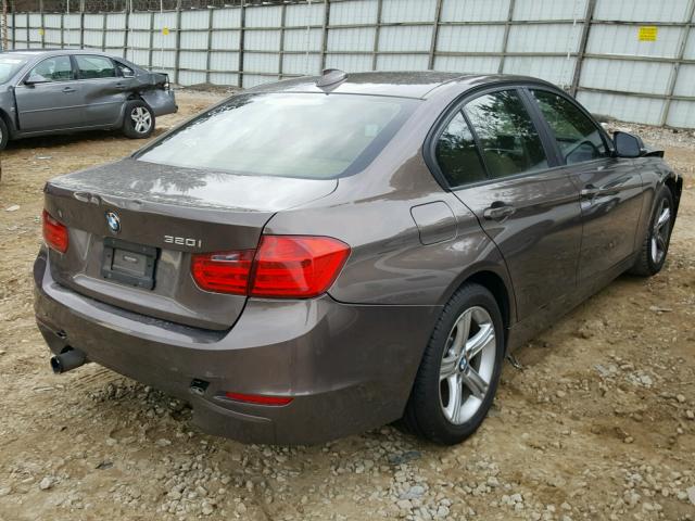 WBA3B1C54EK131686 - 2014 BMW 320 I BROWN photo 4