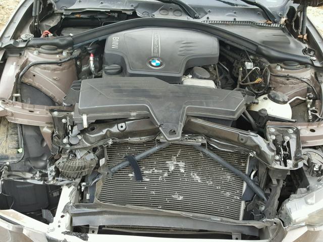 WBA3B1C54EK131686 - 2014 BMW 320 I BROWN photo 7