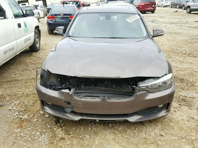 WBA3B1C54EK131686 - 2014 BMW 320 I BROWN photo 9