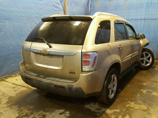 2CNDL73F466127220 - 2006 CHEVROLET EQUINOX LT TAN photo 4