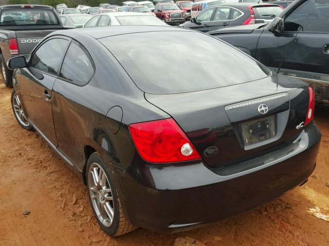 JTKDE177X70173653 - 2007 TOYOTA SCION TC შავი ფოტო 3