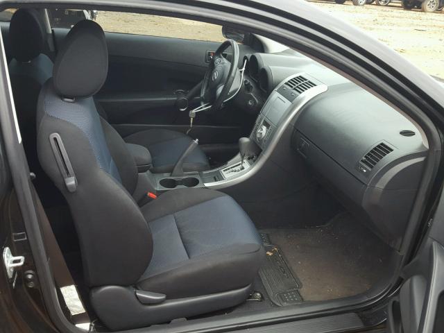 JTKDE177X70173653 - 2007 TOYOTA SCION TC შავი ფოტო 5