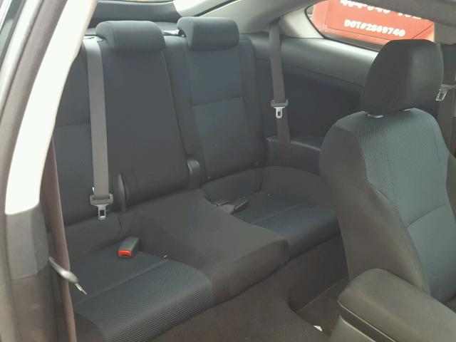 JTKDE177X70173653 - 2007 TOYOTA SCION TC შავი ფოტო 6