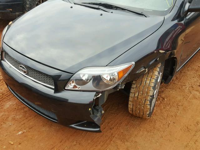 JTKDE177X70173653 - 2007 TOYOTA SCION TC შავი ფოტო 9