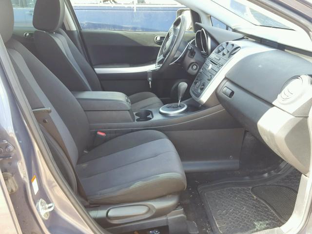 JM3ER293270112014 - 2007 MAZDA CX-7 GRAY photo 5