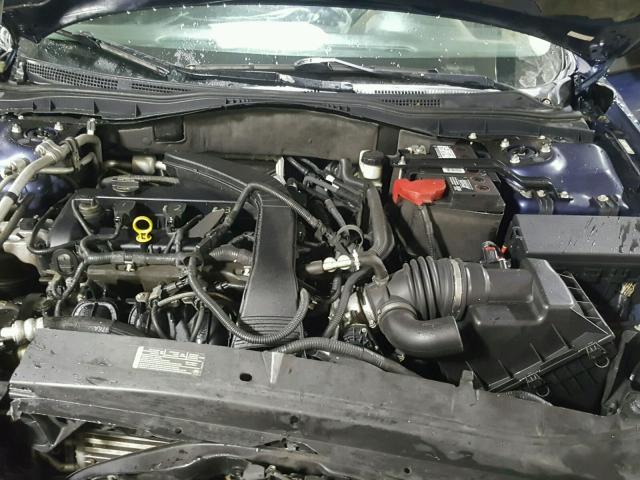 3FAHP07Z97R171039 - 2007 FORD FUSION SE BLUE photo 7