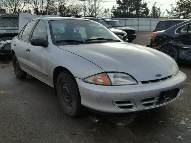 1G1JC524527157678 - 2002 CHEVROLET CAVALIER B SILVER photo 1