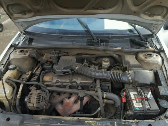 1G1JC524527157678 - 2002 CHEVROLET CAVALIER B SILVER photo 7