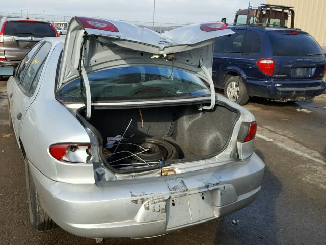 1G1JC524527157678 - 2002 CHEVROLET CAVALIER B SILVER photo 9