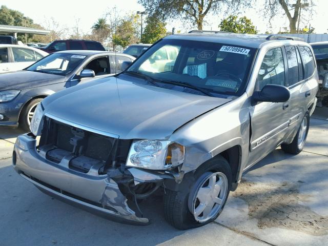 1GKDS13S432254600 - 2003 GMC ENVOY BEIGE photo 2