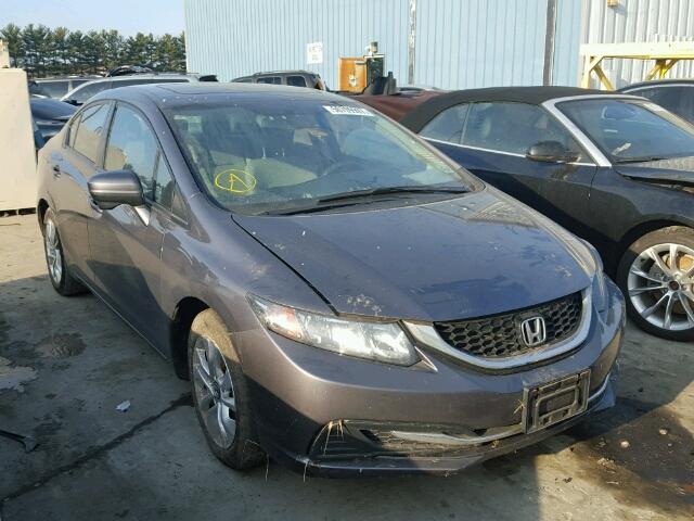 19XFB2F87EE247060 - 2014 HONDA CIVIC EX GRAY photo 1