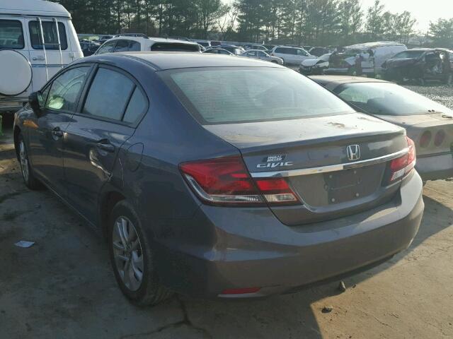 19XFB2F87EE247060 - 2014 HONDA CIVIC EX GRAY photo 3