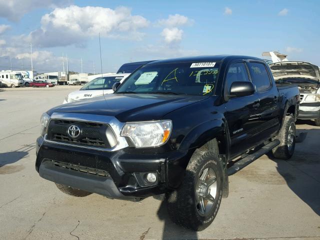 5TFJU4GN2DX038750 - 2013 TOYOTA TACOMA DOU BLACK photo 2