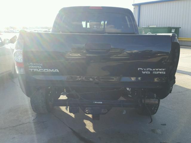 5TFJU4GN2DX038750 - 2013 TOYOTA TACOMA DOU BLACK photo 9