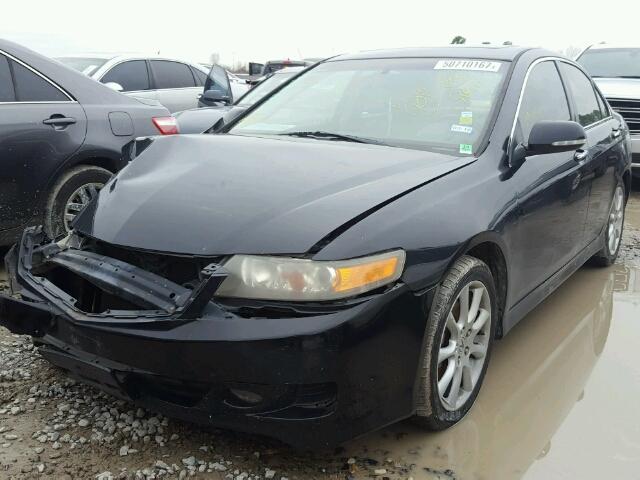 JH4CL96806C014654 - 2006 ACURA TSX BLACK photo 2