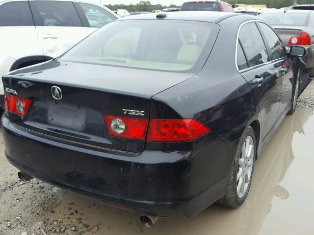 JH4CL96806C014654 - 2006 ACURA TSX BLACK photo 4