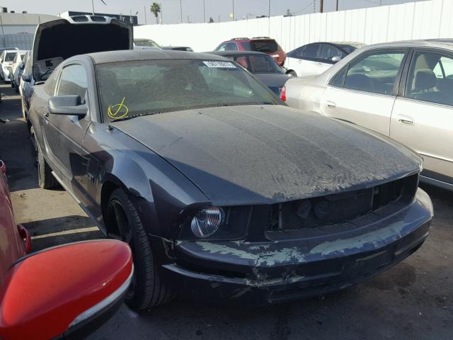 1ZVHT80N085203406 - 2008 FORD MUSTANG GRAY photo 1