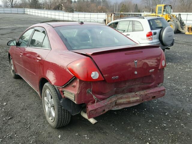 1G2ZH528754112542 - 2005 PONTIAC G6 GT MAROON photo 3