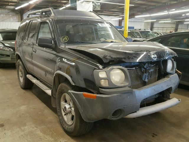 5N1ED28Y54C612971 - 2004 NISSAN XTERRA XE BLACK photo 1