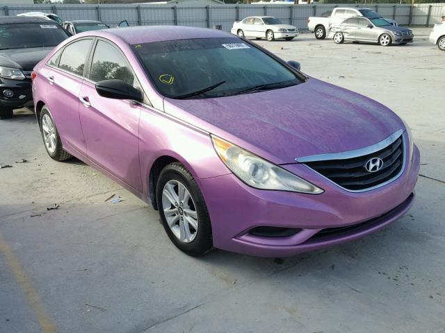 5NPEB4AC3BH191869 - 2011 HYUNDAI SONATA GLS PURPLE photo 1