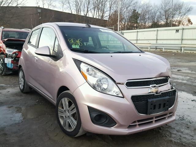 KL8CD6S96DC591982 - 2013 CHEVROLET SPARK 1LT PINK photo 1