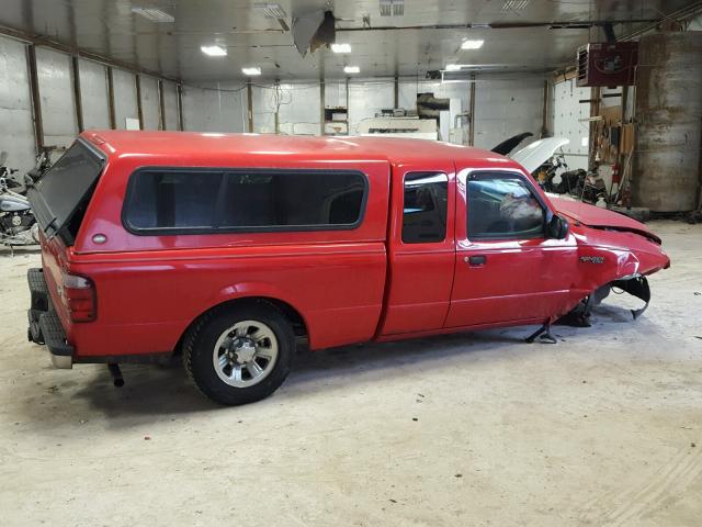 1FTYR44U64PA24264 - 2004 FORD RANGER SUP RED photo 9