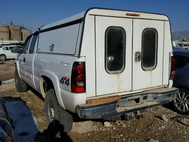 1GCHK29G46E170012 - 2006 CHEVROLET SILVERADO WHITE photo 3