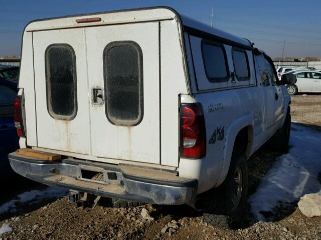 1GCHK29G46E170012 - 2006 CHEVROLET SILVERADO WHITE photo 4