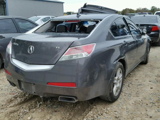 19UUA8F29AA016653 - 2010 ACURA TL GRAY photo 4