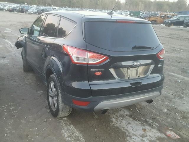 1FMCU9GXXEUA53597 - 2014 FORD ESCAPE SE BLACK photo 3