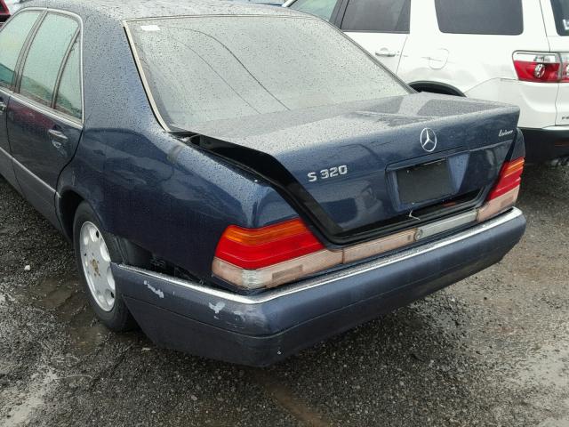 WDBGA32E7SA226599 - 1995 MERCEDES-BENZ S 320W BLUE photo 9