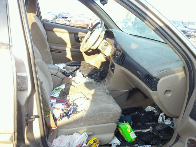 2G4WB52K811332768 - 2001 BUICK REGAL LS BROWN photo 5