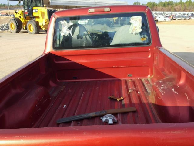 1FTYR10C7XUB22379 - 1999 FORD RANGER RED photo 6