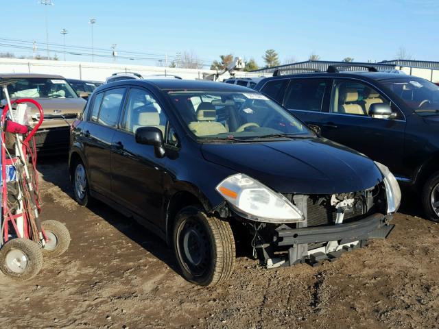 3N1BC13E39L444408 - 2009 NISSAN VERSA S BLACK photo 1